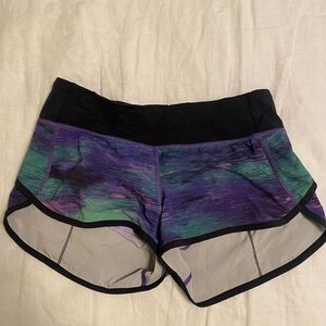 Lulu lemon running shorts